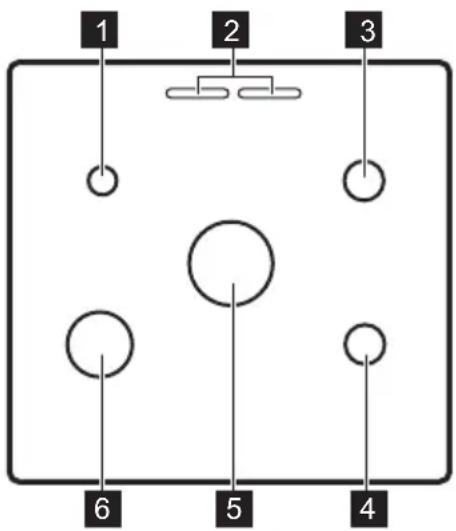 ARTHUR MARTIN AKG933A7OX - Description de la table de cuisson - 1