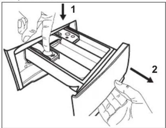 ARTHUR MARTIN AW6F3844BB - Cleaning the detergent dispenser - 1