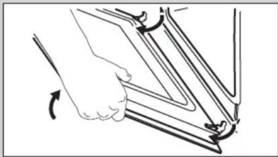 ARTHUR MARTIN AODEC70X - How to remove and install: Door - 5