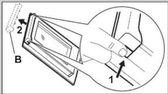 ARTHUR MARTIN AODEC70X - How to remove and install: Door - 6