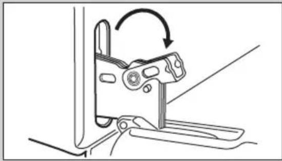 ARTHUR MARTIN AODEC70X - How to remove and install: Door - 4