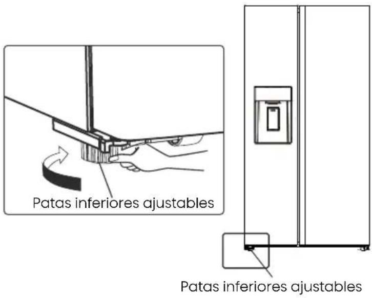 HISENSE RS5P528STFC - Alineación de las Puertas (si es necesario) - 2
