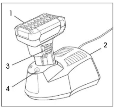 Uline H-10066 - BATTERY AND CHARGER - 2