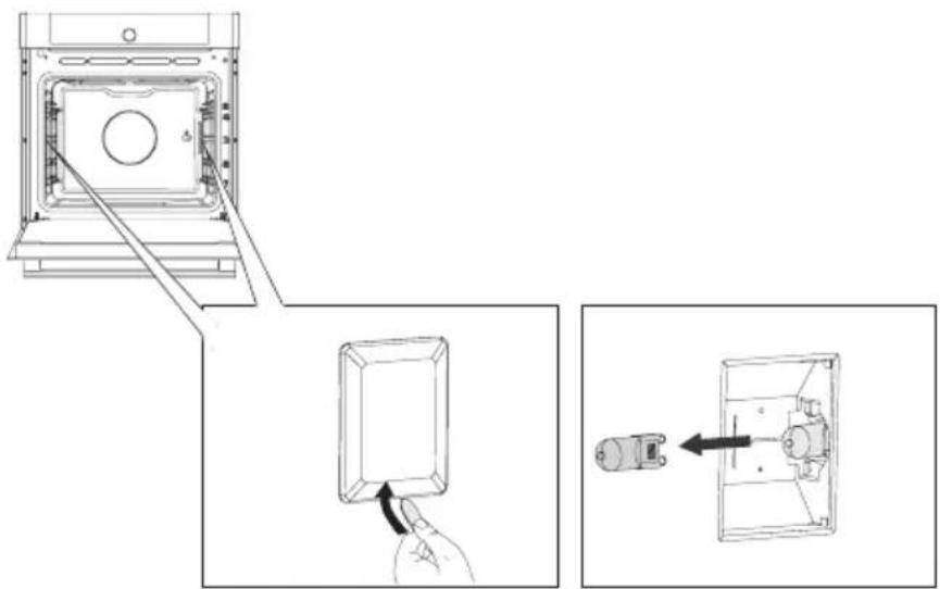 Atag ZX4592DN - Remplacement de l'ampoule du four - 2