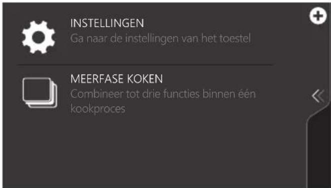 Atag ZX4674M - Gebruik van het 'Plus' menu - 2
