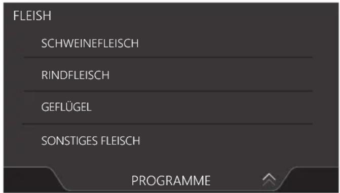 Atag ZX4674M - Programme auswählen - 2