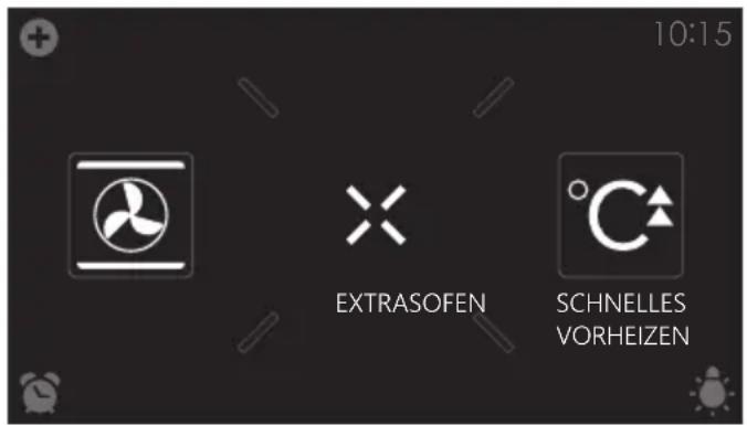 Atag ZX4674M - Eine „Extras“-Funktion verwenden - 1