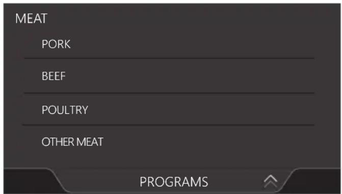 Atag ZX4674M - Selecting program functions - 2
