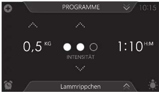 Atag ZX4674M - Verwendung des „Plus“-Menüs - 2