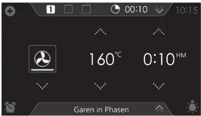 Atag ZX4674M - Garen in Phasen - 1