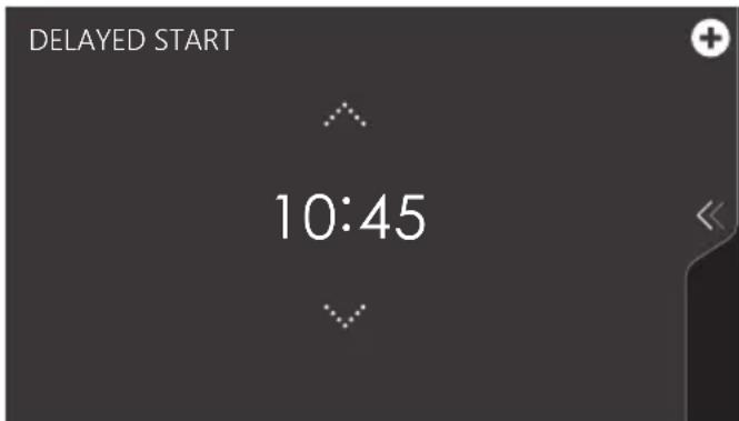 Atag ZX4674M - Setting a delayed start time - 1