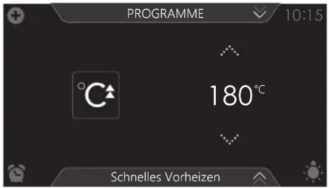 Atag ZX4674M - Schnelles Vorheizen verwenden - 1