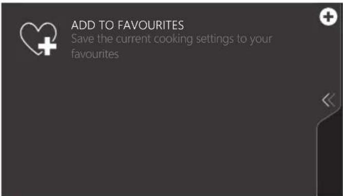 Atag ZX4674M - Saving a cooking method - 1