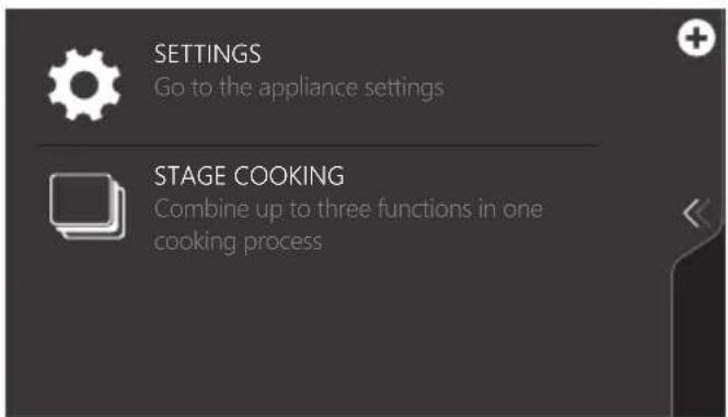 Atag ZX4674M - Using the 'Plus' menu - 2