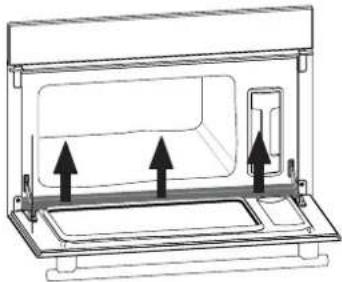 Atag SX3292CU - cleaning the gutter - 1
