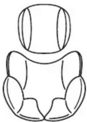 Osann Safety London - Imbottitura per la testa e inserto comfort - 1