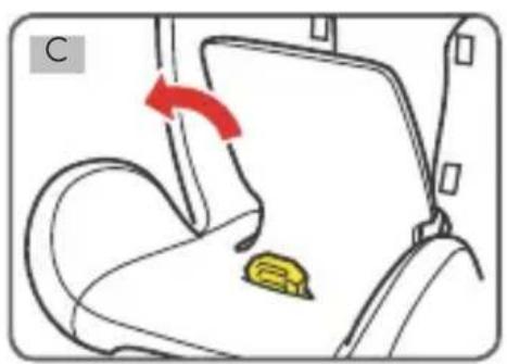 Osann Safety London - Removing the 5-point belt for children 100–150 cm in height - 3