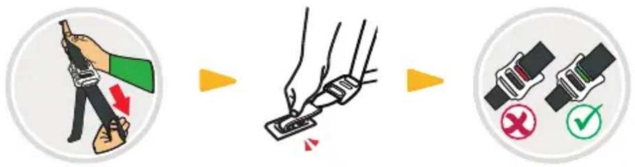 Osann Safety Lissabon - Top-Tether voor lengteklasse 40-105 cm - 1
