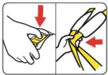 Osann Safety Lissabon - Stowing the 5-point seat belt for size class 100-150 cm - 1