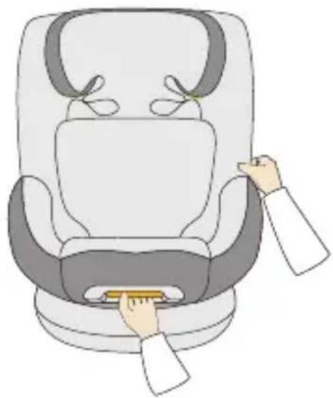 Osann Four Maxi - Rotating the child car seat - 1