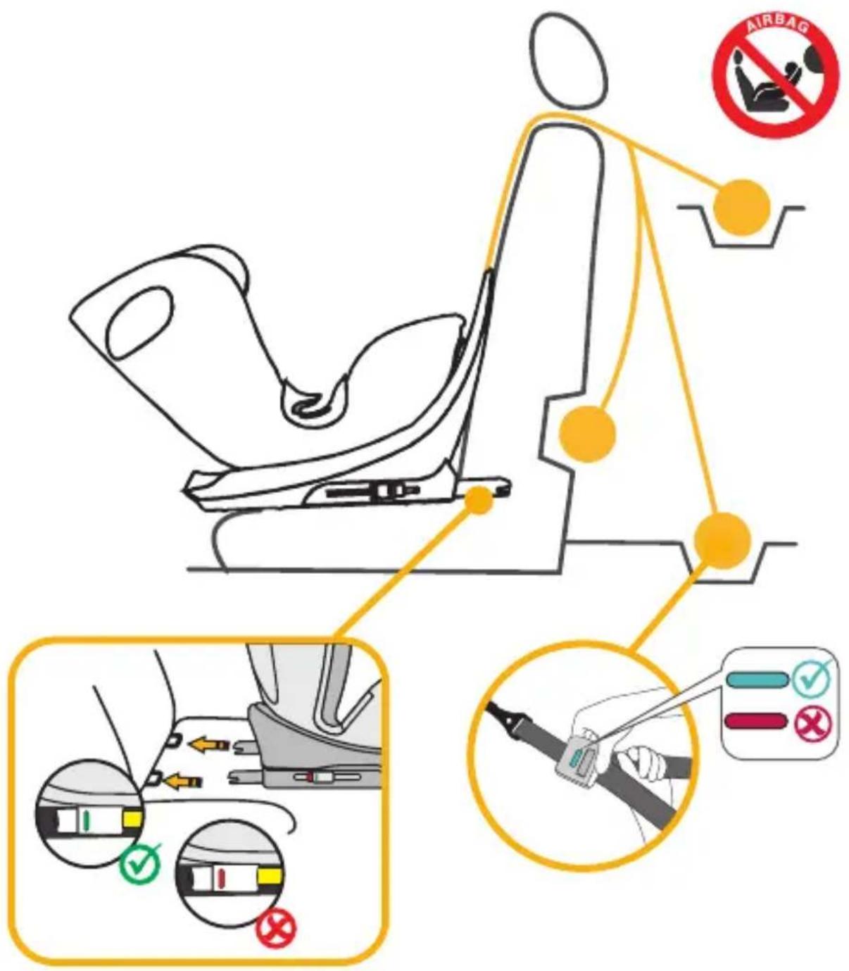 Osann Taos360 midi - A GYERMEKÜLÉS BESZERELÉSE - 1