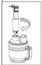 GORENJE HBX1500VXC - Instructions for Using the Meat Grinding Attachment - 3