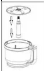 GORENJE HBX1500VXC - Instructions for Using the Slicing and Shredding Disc - 5