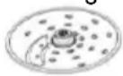GORENJE HBX1500VXC - Instructions for Using the Slicing and Shredding Disc - 3