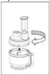 GORENJE HBX1500VXC - Instructions for Using the Meat Grinding Attachment - 2