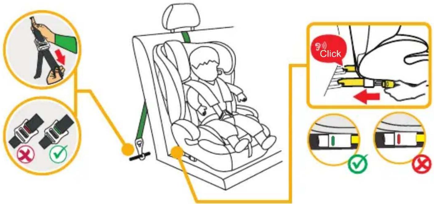 Osann Safety Monaco - INSTALACIÓN DEL ASIENTO INFANTIL - 1