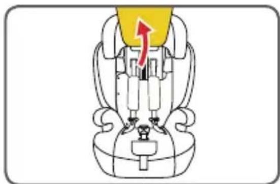 Osann Safety Monaco - Stowage of the 5-point belt for size class 100-150 cm - 2