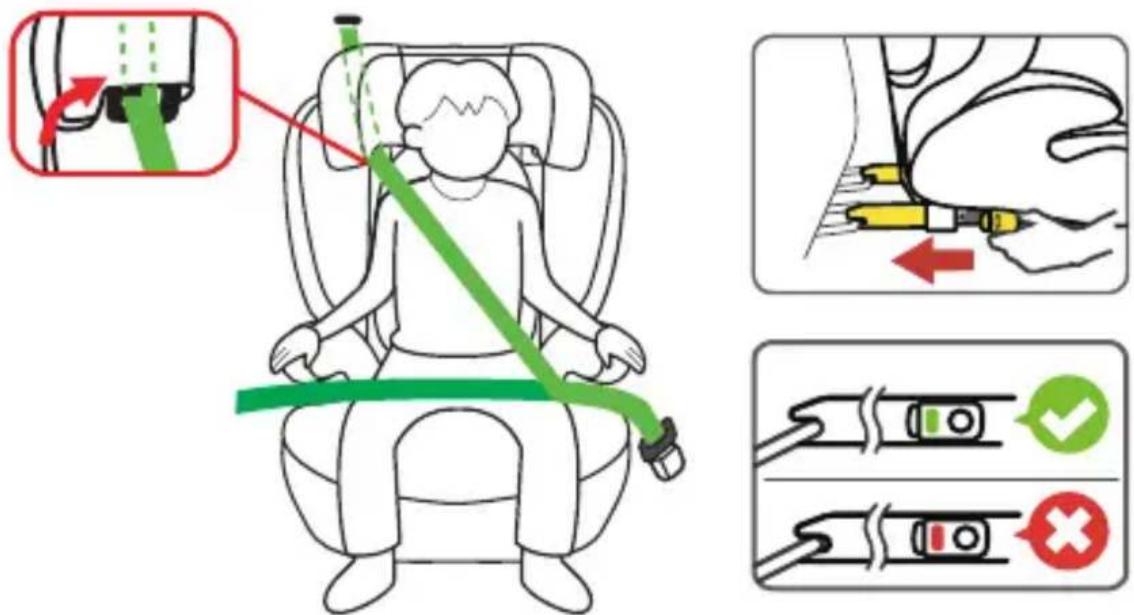 Osann Volpo SP Isofix - Razred velikosti 100–150 cm, usmeritev naprej - 1