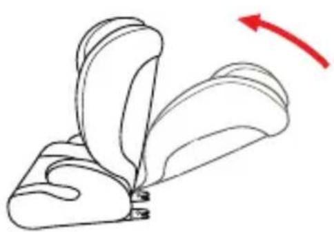 Osann Volpo SP Isofix - Installation without Isofi x: - 1