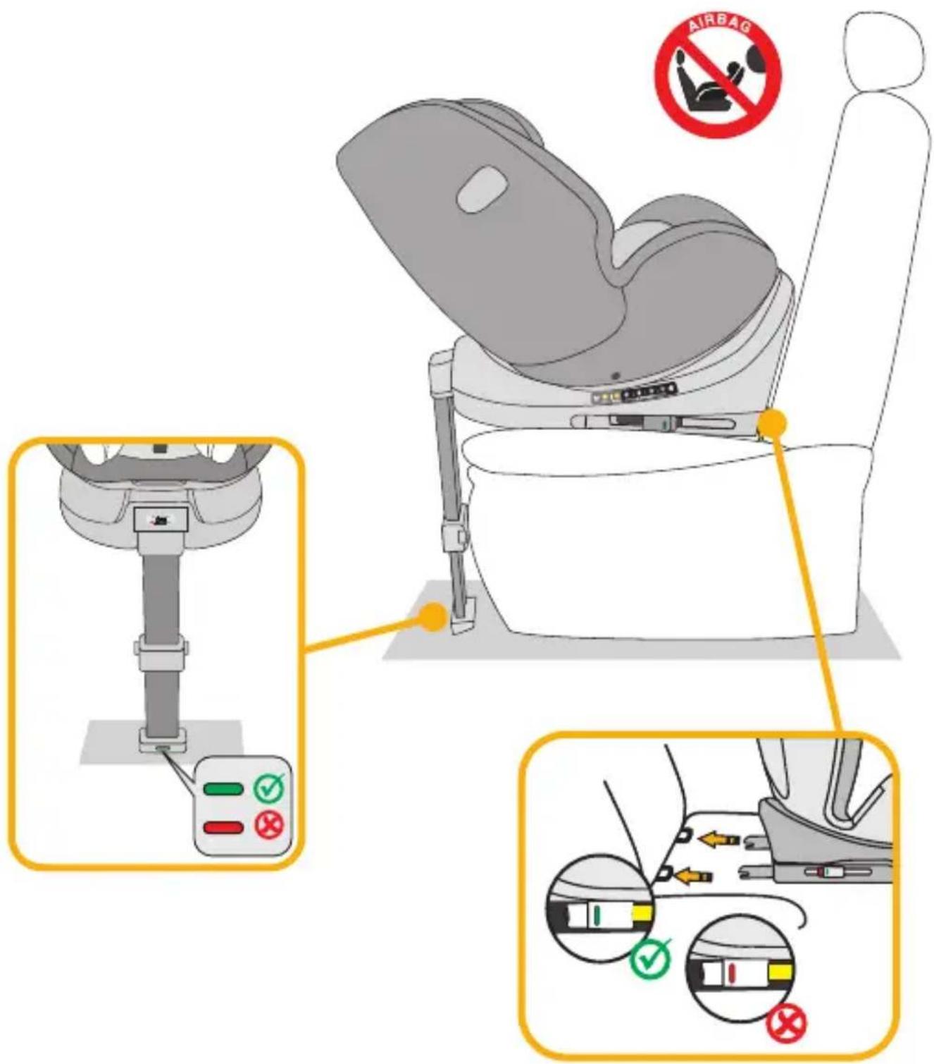Osann One 360 SL Mini - A GYERMEKÜLÉS BESZERELÉSE - 1