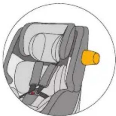 Osann One 360 SL Mini - Gordel instellen - 4