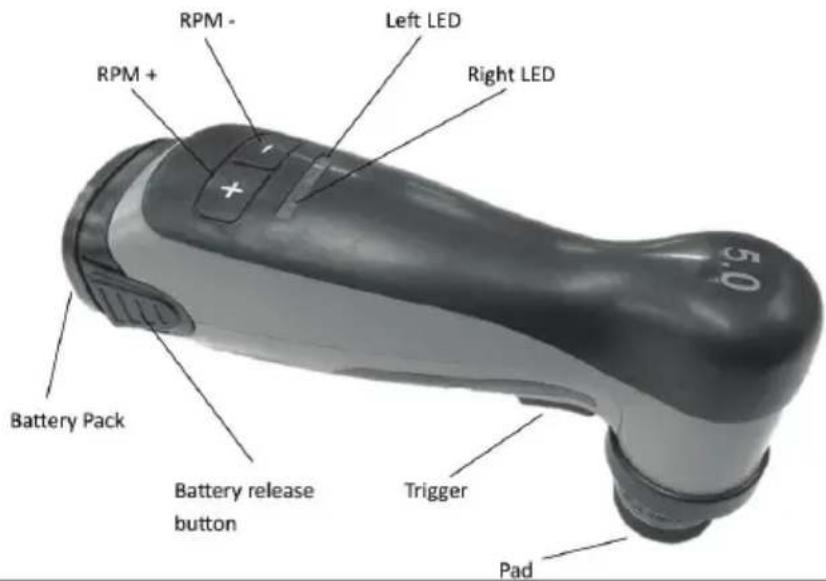 Mirka AROS-B 150 - Exploded view - 2
