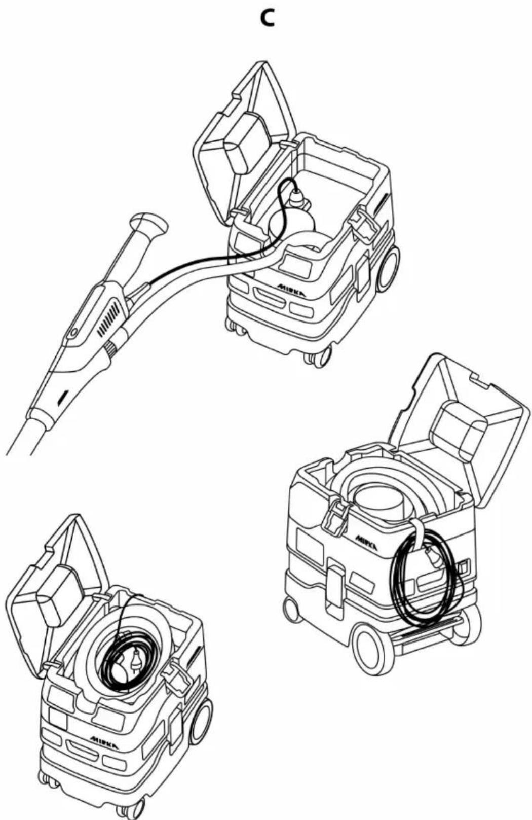 Mirka DEXOS 1230 M AFC - Pictorial quick reference guide - 8