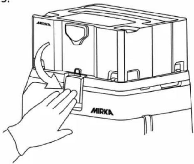 Mirka DEXOS 1230 M AFC - Pictorial quick reference guide - 13