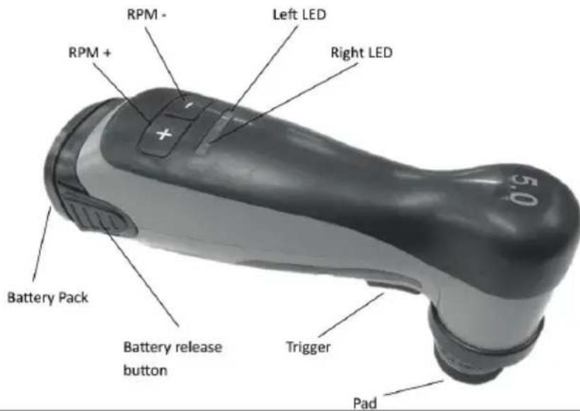Mirka AROS-B 325 - Exploded view - 2
