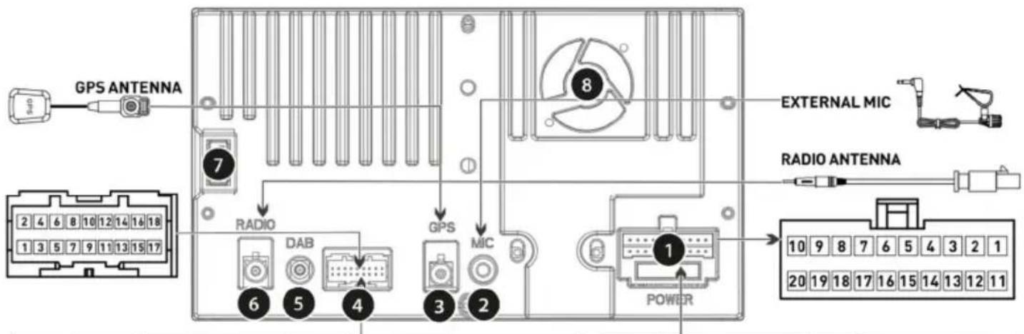 BLAUPUNKT Wolfsburg 648 - Consignes d'installation - 3