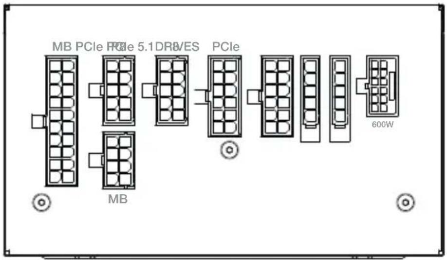Be Quiet! Pure Power 13 M 650W - RAIL DISTRIBUTION - 1