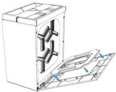 ECOVACS WINBOT W3 OMNI - b. Rengjøre tørkeputen - 1