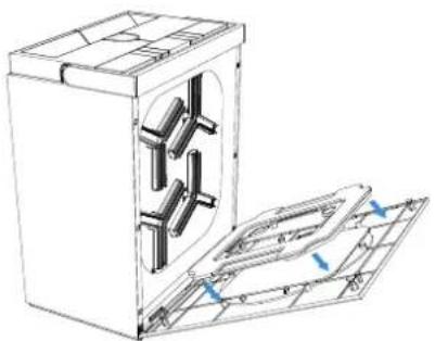ECOVACS WINBOT W3 OMNI - b. Pyyhintätyynyn peseminen - 1