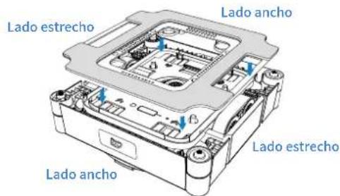 ECOVACS WINBOT W3 OMNI - Coloque el paño de limpieza - 1