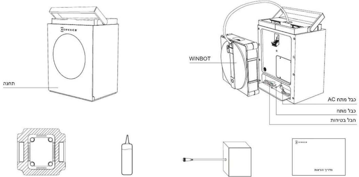 ECOVACS WINBOT W3 OMNI - תְרָה בַרְשׁ 1.1 - 1