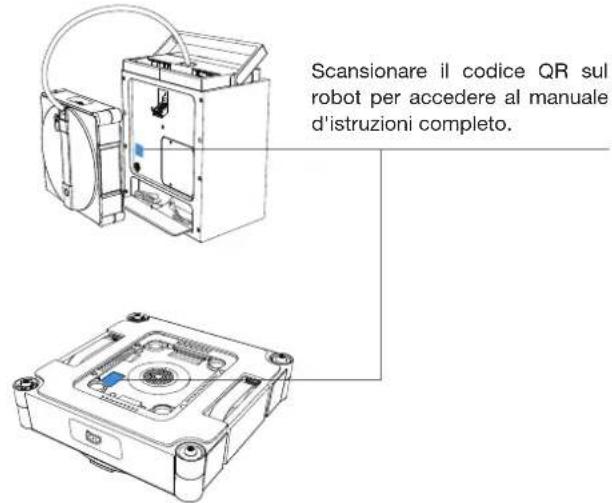 ECOVACS WINBOT W3 OMNI - Accedere al manuale d'istruzioni completo - 1