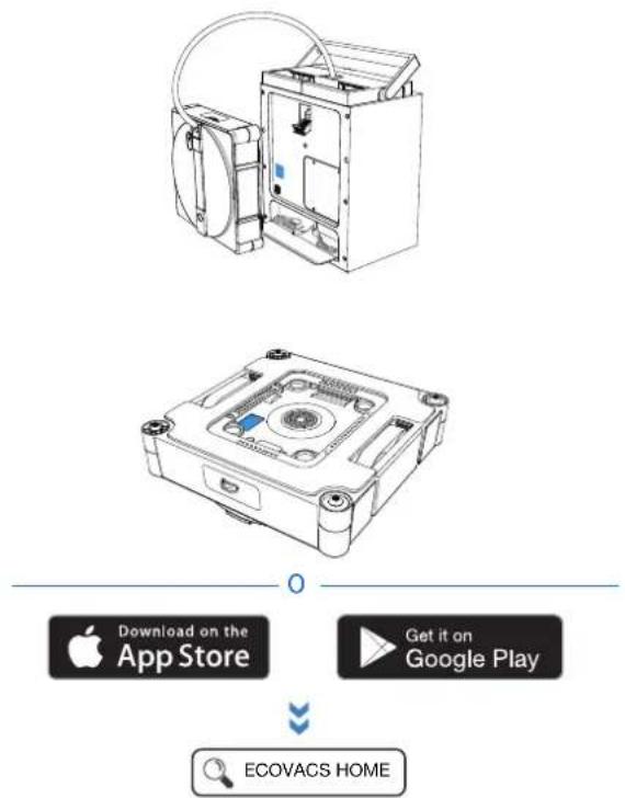 ECOVACS WINBOT W3 OMNI - c. Control remoto omnidireccional - 1