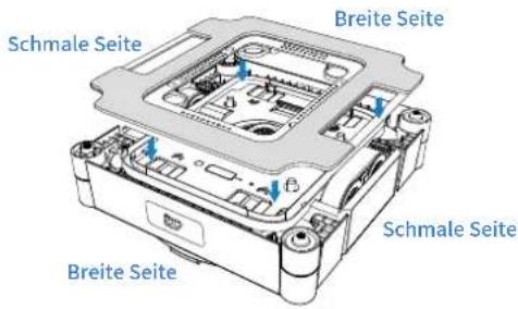 ECOVACS WINBOT W3 OMNI - Reinigungstuch einsetzen - 1
