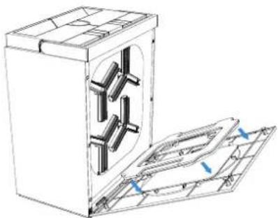 ECOVACS WINBOT W3 OMNI - b. Rengöra rengöringsduken - 1