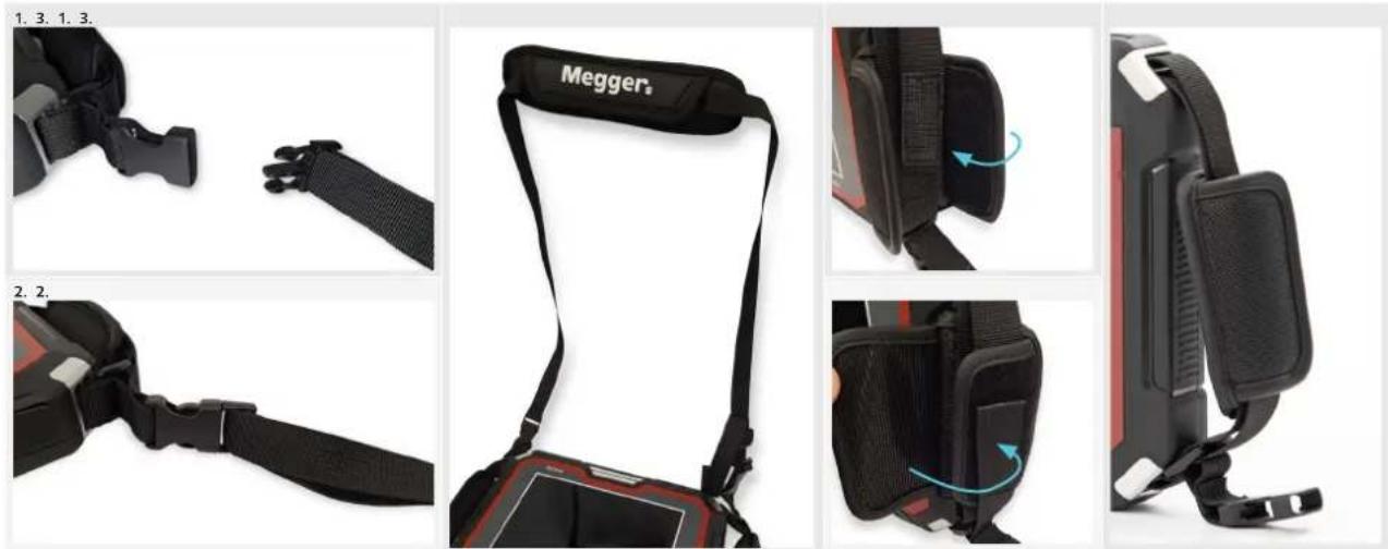 Megger MPAC208 - Bandoulières et dragonnes - 1